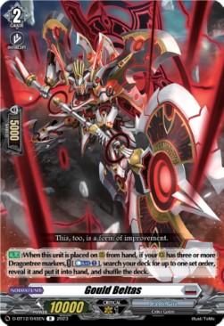 Gould Beltas [D-Format] (V.1 - Rare) - Evenfall Onslaught