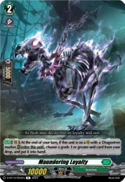 Maundering Loyalty [D-Format] (V.1 - Rare) - Evenfall Onslaught