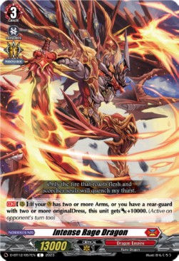 Intense Rage Dragon [D-Format] - Evenfall Onslaught