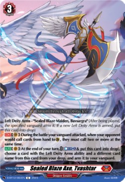 Sealed Blaze Axe, Tvashtar [D-Format] - Evenfall Onslaught
