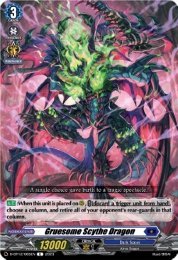 Gruesome Scythe Dragon [D-Format] - Evenfall Onslaught