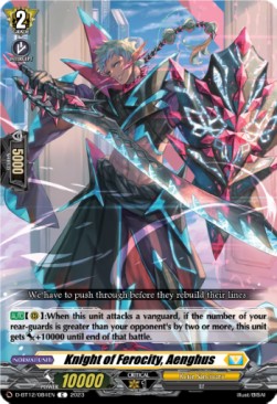Knight of Ferocity, Aenghus [D-Format] - Evenfall Onslaught