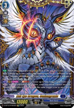 Evil Eye Dragon, Ominagruzio [D-Format] (V.2 - Double Frame Rare) - Evenfall Onslaught