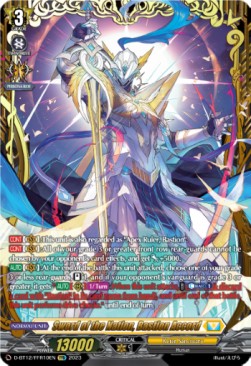 Sword of the Nation, Bastion Accord [D-Format] (V.2 - Double Frame Rare) - Evenfall Onslaught