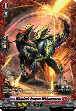 Whiplash Dragon, Whipasaurus [D-Format] (V.2 - Frame Rare) - Evenfall Onslaught
