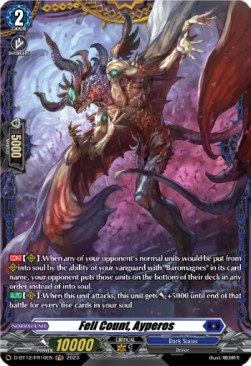 Fell Count, Ayperos [D-Format] (V.2 - Frame Rare) - Evenfall Onslaught