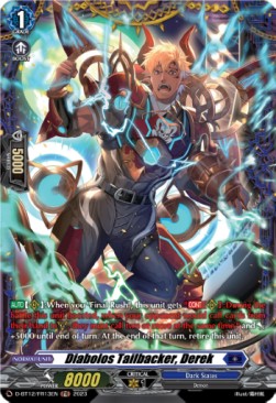 Diabolos Tailbacker, Derek [D-Format] (V.2 - Frame Rare) - Evenfall Onslaught