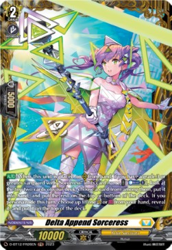Delta Append Sorceress [D-Format] (V.2 - Frame Rare) - Evenfall Onslaught