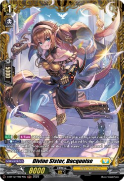 Divine Sister, Dacquoise [D-Format] (V.2 - Frame Rare) - Evenfall Onslaught