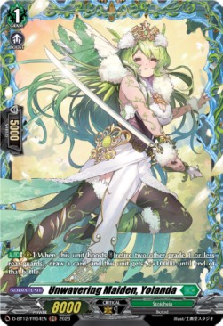 Unwavering Maiden, Yolanda [D-Format] (V.2 - Frame Rare) - Evenfall Onslaught