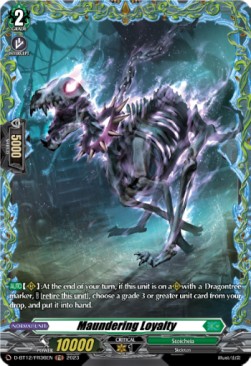 Maundering Loyalty [D-Format] (V.2 - Frame Rare) - Evenfall Onslaught