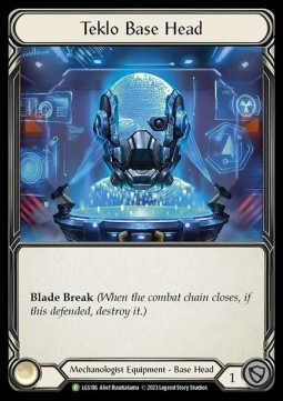 Teklo Base Head (Cold Foil) - LGS Promos