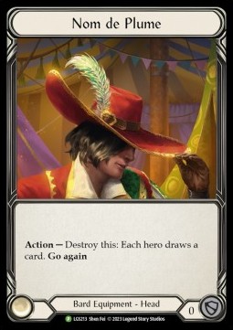 Nom de Plume (Rainbow Foil) - LGS Promos