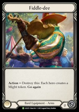 Fiddle-dee (Rainbow Foil) - LGS Promos