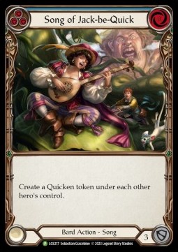 Song of Jack-be-Quick (Rainbow Foil) - LGS Promos