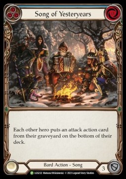 Song of Yesteryears (Rainbow Foil) - LGS Promos