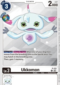 Ukkomon (P-123) (V.1) - Promos