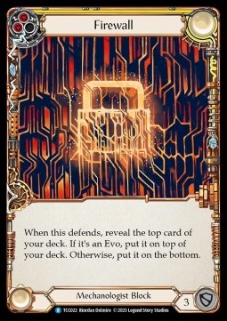 Firewall (Yellow) (Regular) - Round the Table: TCC x LSS