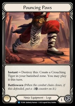 Pouncing Paws (Regular) - Round the Table: TCC x LSS