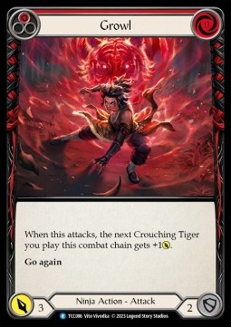 Growl (Red) (Regular) - Round the Table: TCC x LSS