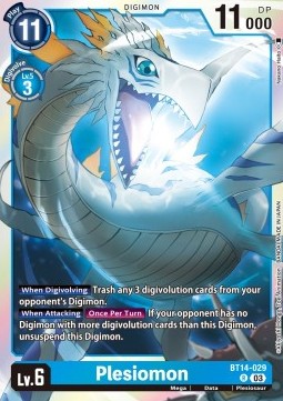 Plesiomon (BT14-029) - Blast Ace