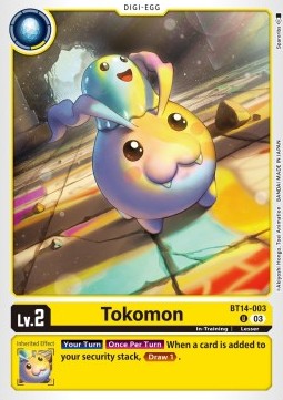 Tokomon (BT14-003) - Blast Ace