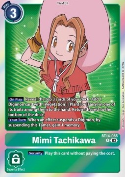 Mimi Tachikawa (BT14-085) (V.1) - Blast Ace