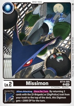 Missimon (BT14-005) - Blast Ace
