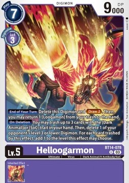 Helloogarmon (BT14-078) - Blast Ace