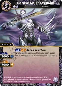 Corpse Knight Velliam (V.1 - Promo) - Promos