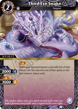 Third Eye Snake - Promos