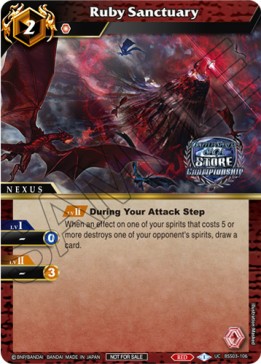 Ruby Sanctuary - Organized Play 2023 Promos
