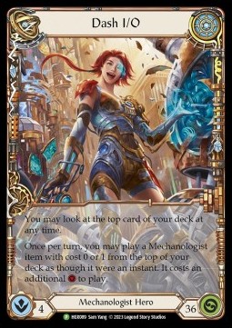 Dash I/O (Cold Foil) - Hero Promos