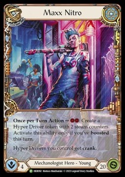 Maxx Nitro (Cold Foil) - Hero Promos