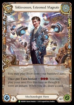 Teklovossen, Esteemed Magnate (Cold Foil) - Hero Promos