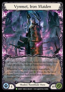 Vynnset, Iron Maiden (Cold Foil) - Hero Promos