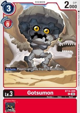 Gotsumon (BT14-009) - Blast Ace
