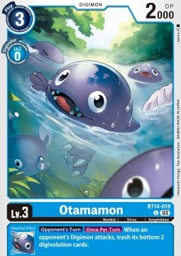 Otamamon (BT14-019) - Blast Ace