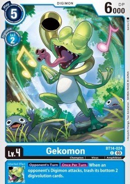 Gekomon (BT14-024) - Blast Ace