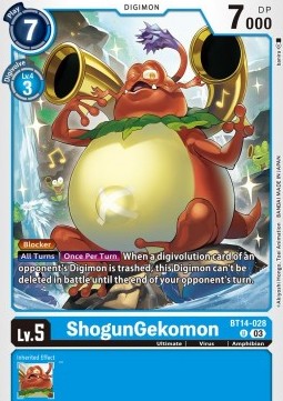 ShogunGekomon (BT14-028) - Blast Ace