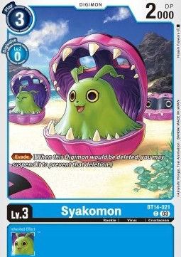 Syakomon (BT14-021) - Blast Ace