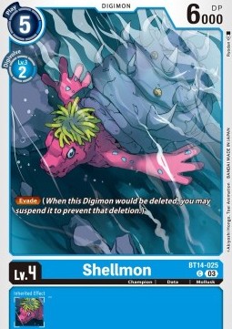 Shellmon (BT14-025) - Blast Ace