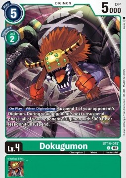 Dokugumon (BT14-047) - Blast Ace