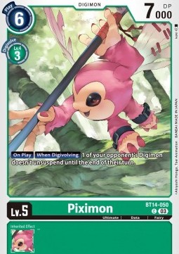 Piximon (BT14-050) - Blast Ace