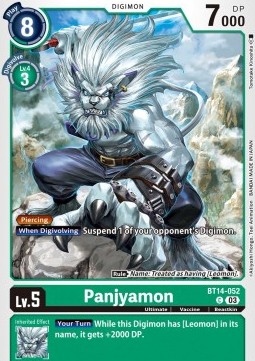 Panjyamon (BT14-052) - Blast Ace