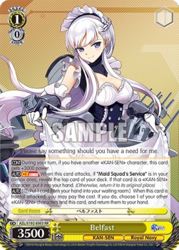Belfast (V.1 - Double Rare) - Azur Lane