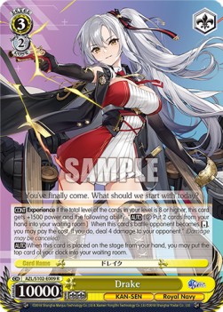 Drake (V.1 - Rare) - Azur Lane