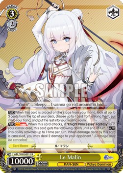 Le Malin (V.1 - Rare) - Azur Lane