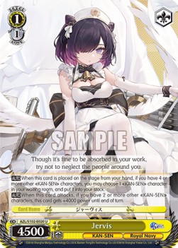Jervis (V.1 - Uncommon) - Azur Lane