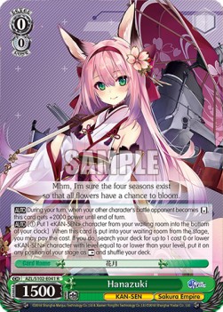 Hanazuki (V.1 - Rare) - Azur Lane